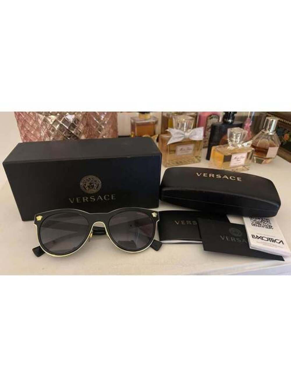 Versace Polarized Sunglasses